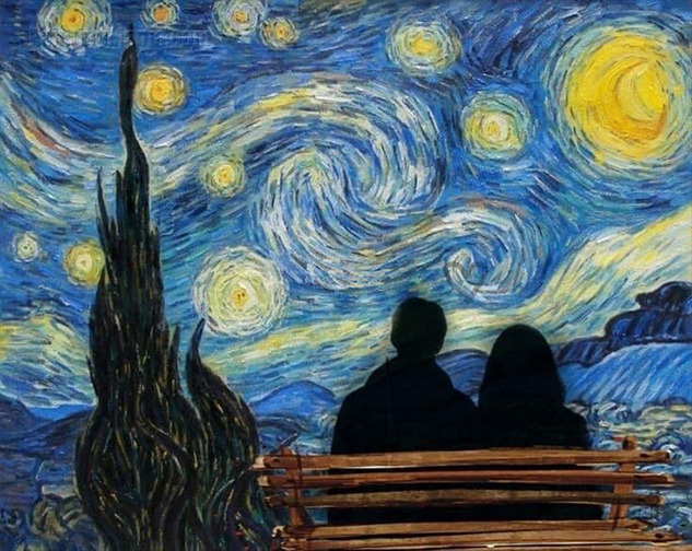 Masterpiece Galata Resim - Starry Couple