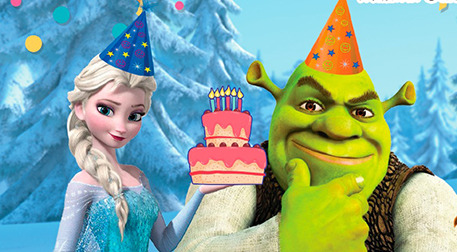 Shrek Karlar Ülkesi Doğum Günü Kutlamasında