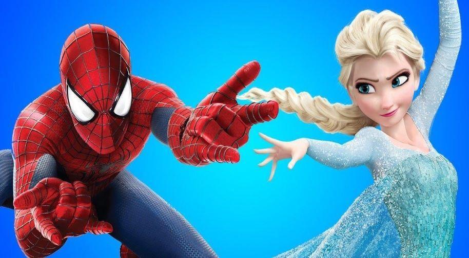 Elsa ve Örümcek Adam