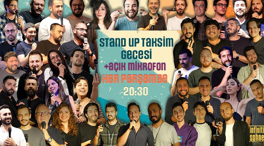 Stand Up Taksim Gecesi + Açık Mikrofon