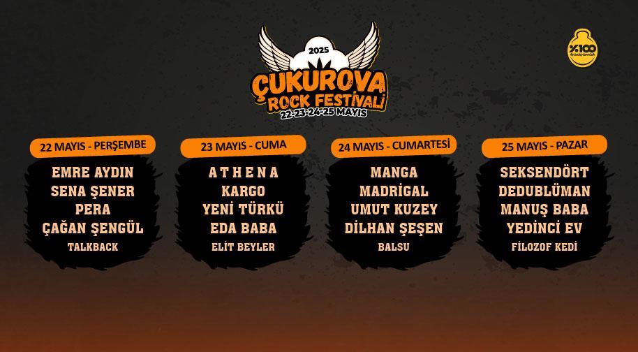 Çukurova Rock Festivali 2025 - Perşembe