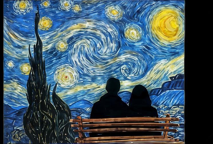 Masterpiece Ümitköy Resim - Starry Couple