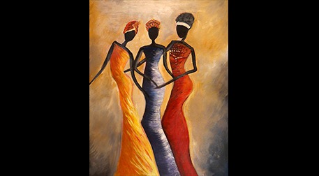Masterpiece Bursa Resim - Afrikalı Kadınlar