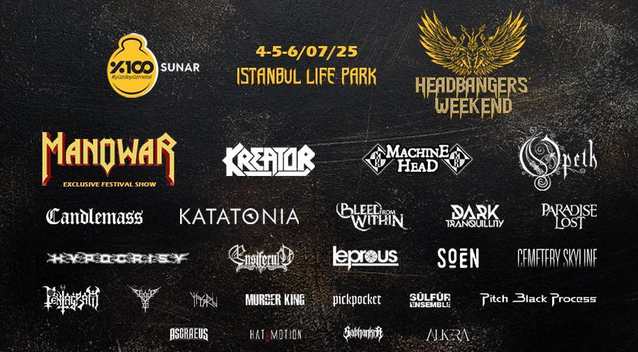 %100 Metal Sunar: Headbangers Weekend - Kamp Kombine