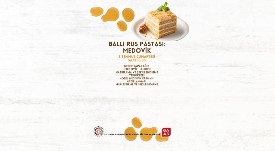 Ballı Rus Pastası: Medovik