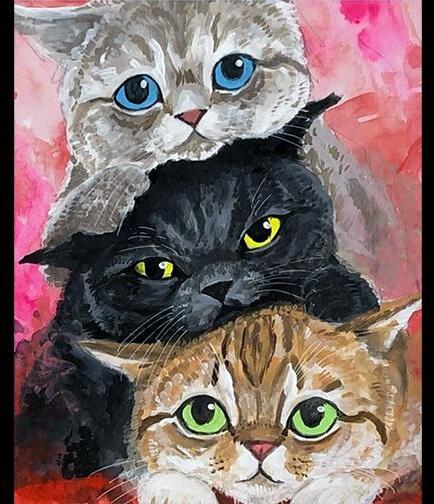 Masterpiece Göztepe Resim - Cats