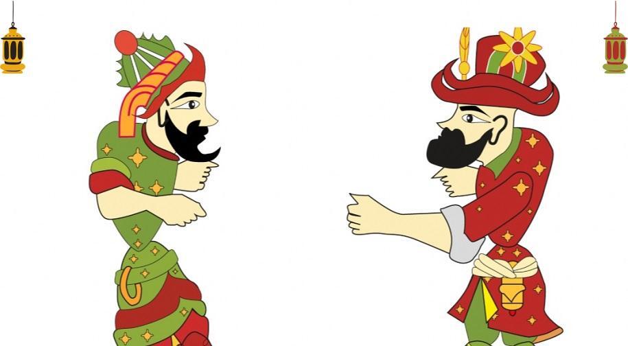 Karagöz ve Hacivat Geleneksel Gölge Oyunu